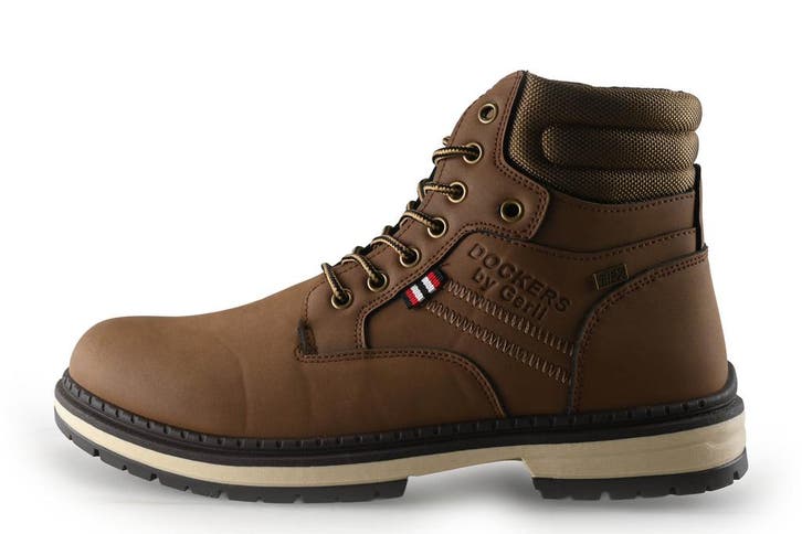 Dockers Veterboots in maat 44 Bruin, Kleding | Heren, Schoenen, Bruin, Zo goed als nieuw, Boots, Verzenden