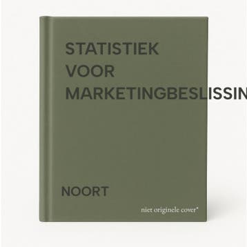 STATISTIEK VOOR MARKETINGBESLISSING 9789020713510 NOORT, Verzenden, Gelezen, NOORT