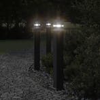 vidaXL Vloerlamp voor buiten met stopcontact 80 cm aluminium, Verzenden, Nieuw
