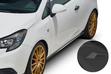 Zijskirts voor Opel Corsa E 3-deurs SS479-S, Verzenden, Nieuw