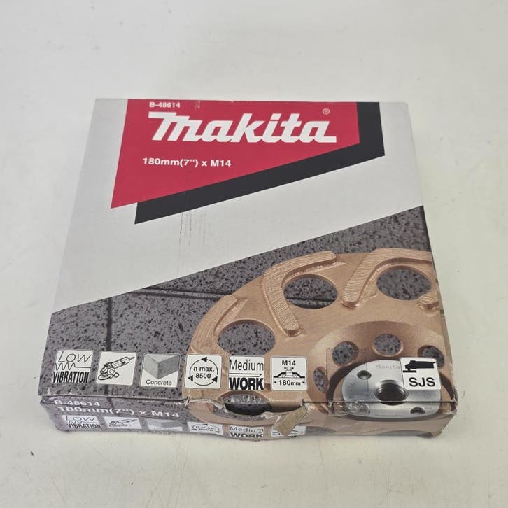 Makita Komschijf Diam Waai 180Mm M14 B-48614 | Nieuw, Bricolage & Construction, Outillage | Pièces de machine & Accessoires, Enlèvement ou Envoi