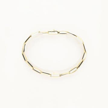 Armband - 14 karaat Geel goud, Handtassen en Accessoires, Nieuw