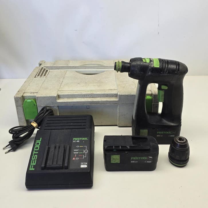 Festool C12 Accu Boor/schroefmachine Set Compleet, Bricolage & Construction, Outillage | Foreuses, Enlèvement ou Envoi