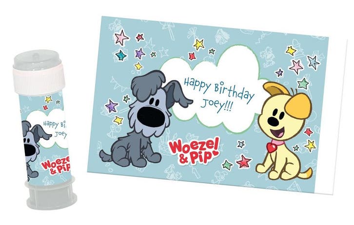 Woezel En Pip Bellenblaas 6st, Hobby en Vrije tijd, Feestartikelen, Nieuw, Verzenden