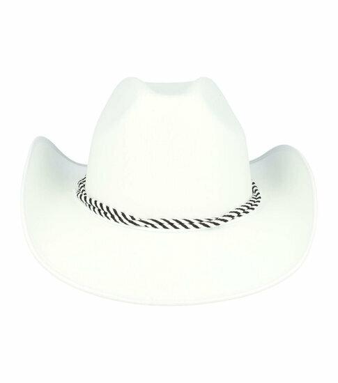 Cowboyhoed - Western Hoed - Vilt Look - Koord - One Size -, Vêtements | Femmes, Chapeaux & Casquettes