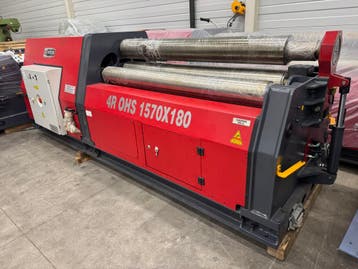 OSTAS hydraulische 4 rollen plaatwals platenwals rollenwals