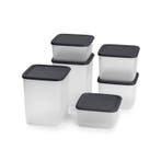 Tupperware Cubix Set Zwart (6), Verzenden