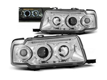 Angel Eyes Chrome koplamp units geschikt voor Audi 80 B4, Auto-onderdelen, Verzenden, Nieuw, Audi