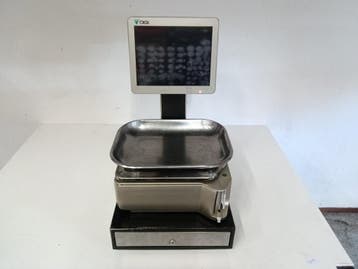DIGI SM-5500EV Kassa / Weegschaal met Bonprinter – 15 kg, Nieuw