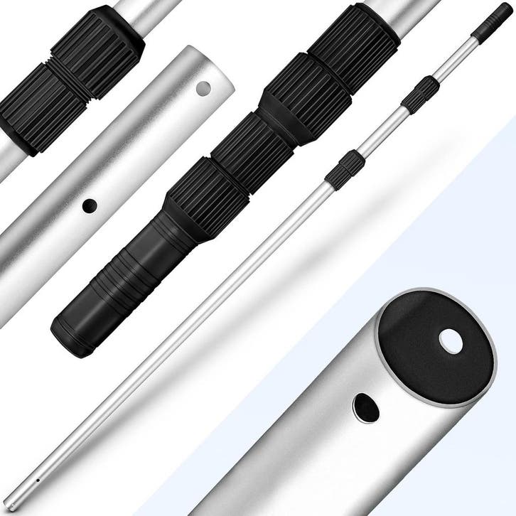 Tillvex® Telescopische stang voor Zwembadnet - Verstelbaar 1, Tuin en Terras, Veegmachines, Nieuw, Verzenden