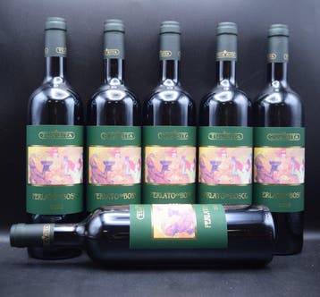 2020 Tua Rita, Perlato del Bosco - Toscane IGT - 6 Flessen, Nieuw