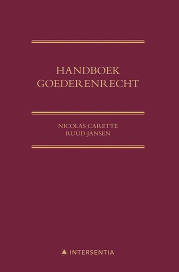 Handboek goederenrecht 9789400014145 Nicolas Carette, Boeken, Verzenden, Gelezen, Nicolas Carette