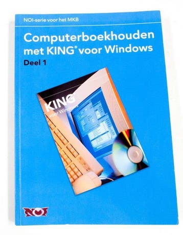 1 Computerboekhouden met King voor Windows - Pietersen, Boeken, Verzenden, Nieuw