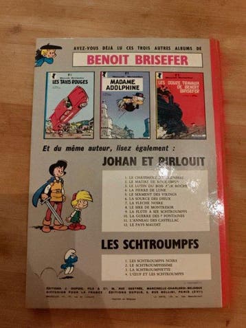 Benoît Brisefer T4 - Tonton Placide - C - 1 Album - Eerste, Livres