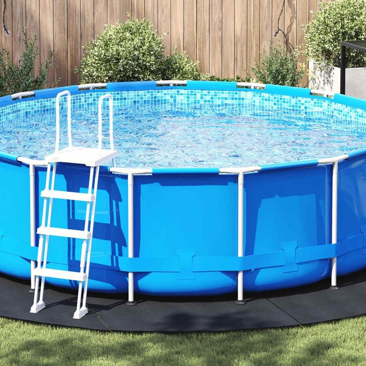 vidaXL Vijvergrondzeil Ø 458 cm (2 mm) Rond Niet-geweven, Jardin & Terrasse, Piscines, Envoi