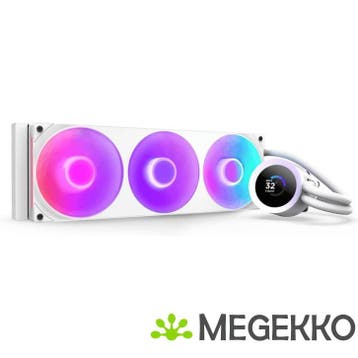 NZXT Kraken Plus 360 V2 RGB White, Verzenden, Nieuw