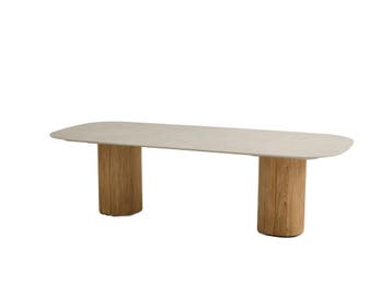 Taste by 4 Seasons Bosco tuintafel Teak met keramisch blad, Tuin en Terras, Nieuw