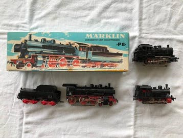 Märklin H0 - 3000; 3029; 3098 - Stoomlocomotief (3) - DB, Hobby & Loisirs créatifs