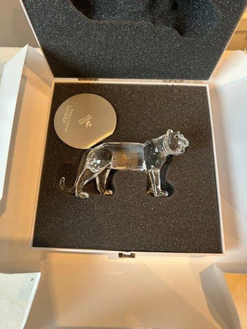 Swarovski - Beeldje - Tiger 220470 - Box + Certificate -