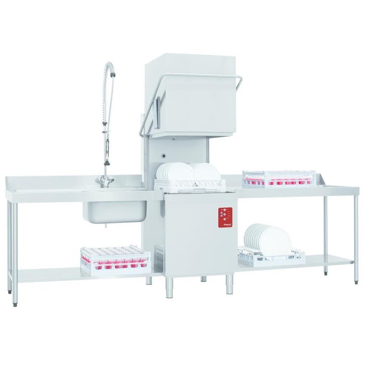 Horeca Vaatwasser | Doorschuif met Inlooptafel,, Articles professionnels, Horeca | Équipement de cuisine, Envoi