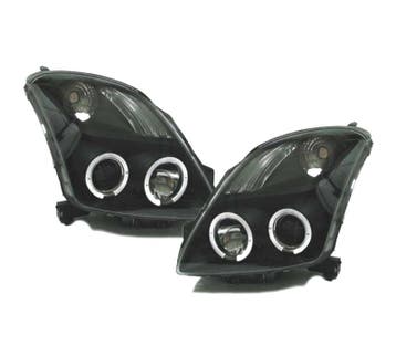 PHARES SUZUKI SWIFT 05-10 ANGEL EYES NOIR, Verzenden