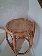 Bijzettafel - Rattan - Drum vormig rotan