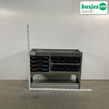 Aluca bedrijfswageninrichting 1255x420x955mm (2847), Verzenden