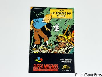 Super Nintendo / SNes - TinTin - Le Temple Du Soleil - FAH -, Verzenden