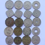 Het Britse Rijk + Belgische invloed + wereld. lote mixto 20, Postzegels en Munten