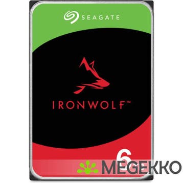 Seagate HDD NAS 3.5  6TB ST6000VN006 IronWolf, Computers en Software, Harde schijven, Verzenden, Nieuw