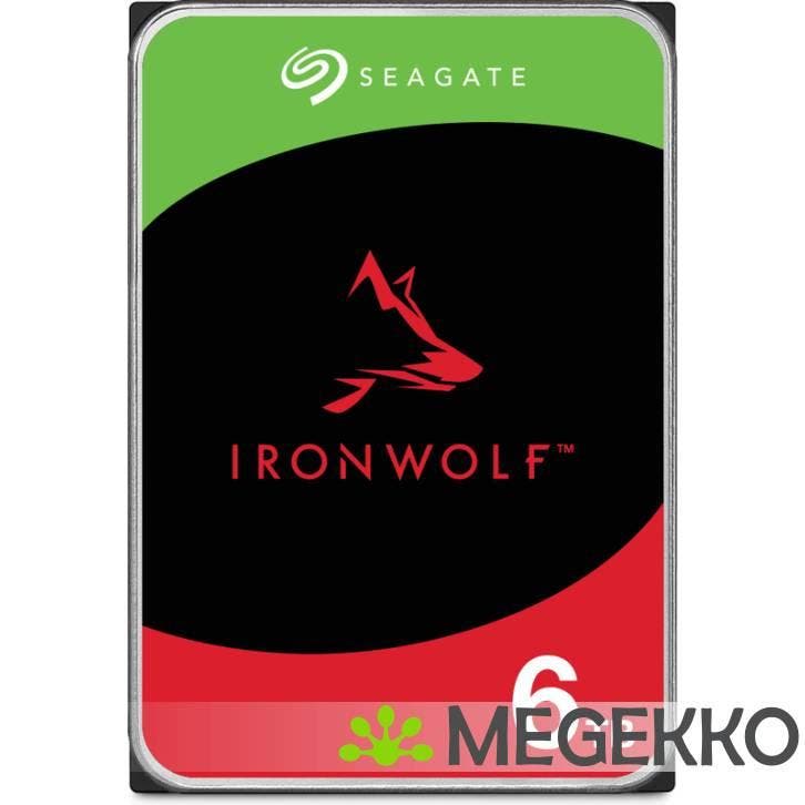 Seagate HDD NAS 3.5  6TB ST6000VN006 IronWolf, Computers en Software, Harde schijven, Nieuw, Verzenden