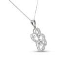 Halsketting - 18 karaat Witgoud - 0.84ct. tw. Diamant, Nieuw