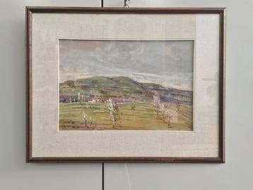 Armando Tonello (1897-1990) - Paesaggio rurale, Antiek en Kunst