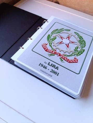 Italië, Republiek Italiana - 1946 - 1999 - Raccolta lire con