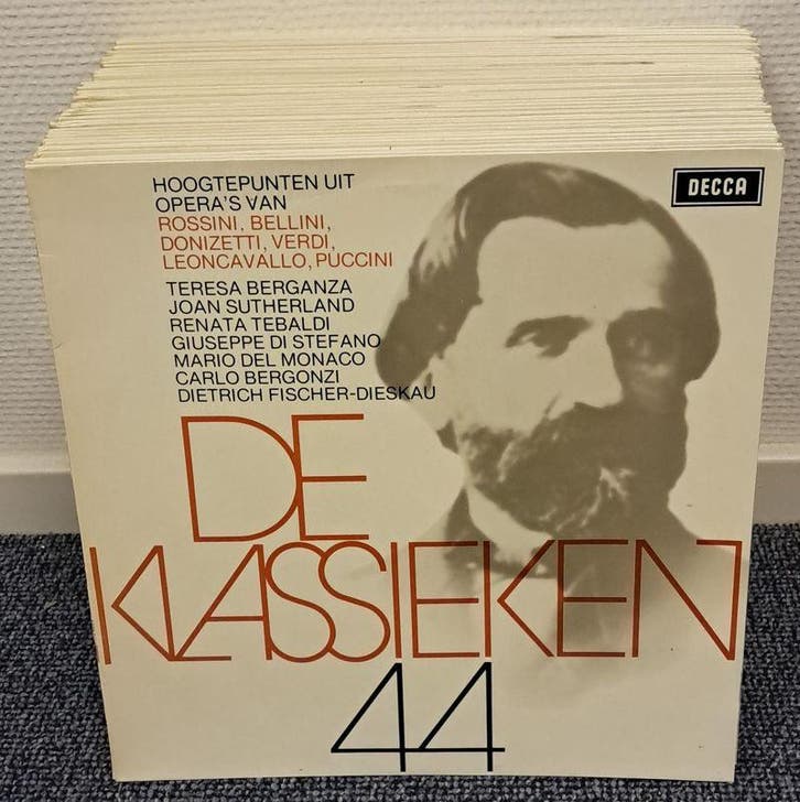 Complete 44 LP Set - De Klassieken - Hoogtepunten Uit Opera', CD & DVD, Vinyles | Classique, Envoi