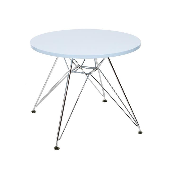 Kindertafel CTR junior rond Lichtblauw, Kinderen en Baby's, Kinderkamer | Complete kinderkamers, Nieuw, Verzenden