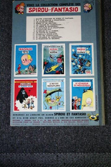 Spirou et Fantasio T2 - Il y a un sorcier à Champignac - C -