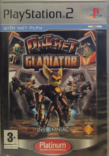 Ratchet Gladiator Platinum (ps2 used game), Ophalen of Verzenden