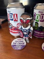 Funko - Funko Pop - Soda - Captain America (Metallic) Chase