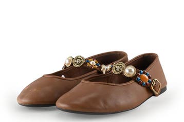 Jeffrey Campbell Ballerinas in maat 36 Bruin, Bruin, Verzenden, Ballerina's, Jeffrey Campbell