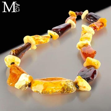 Echte fossiele Baltische amber ketting - Authentiek Baltisch