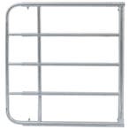 Weidepoort metalen uitschuifbaar 1 tot 1,70m h 110 cm -