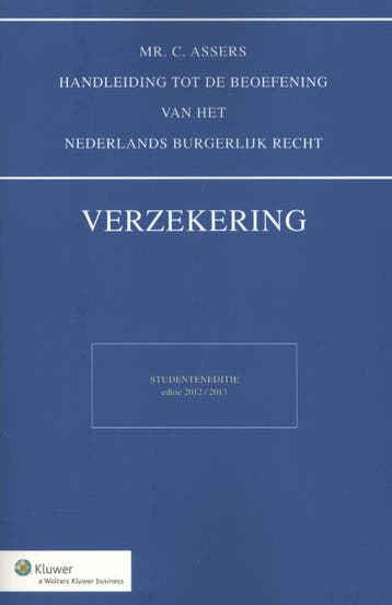 Asser 7-IX* Verzekering - Studenteneditie 9789013110333, Verzenden, Gelezen