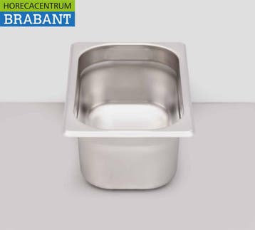 HCB, bac Gastronorm en acier inoxydable, bac GN 1/4,, Verzenden