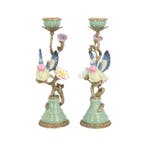 Chandelier - Bronze, Porcelaine