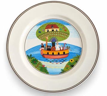 Villeroy & Boch - 3 Assiettes décoratives « Design Naïf » -