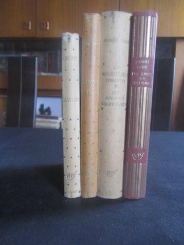 André GIDE - Lot de 4 cartonnages - 1941