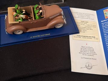 Atlas 1:43 - Modelauto (5) - 5 voitures Tintin 1/43 –, Livres, BD | Comics