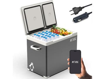 KOEL Crate Dual 38 - Compressor Koelbox 12V en 230V - Koelen, Verzenden, Zo goed als nieuw