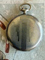 Antique Pocket Watch - PAX Swiss Made 24 hour Dial -, Nieuw
